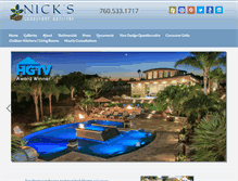 Tablet Screenshot of nickslandscape.com